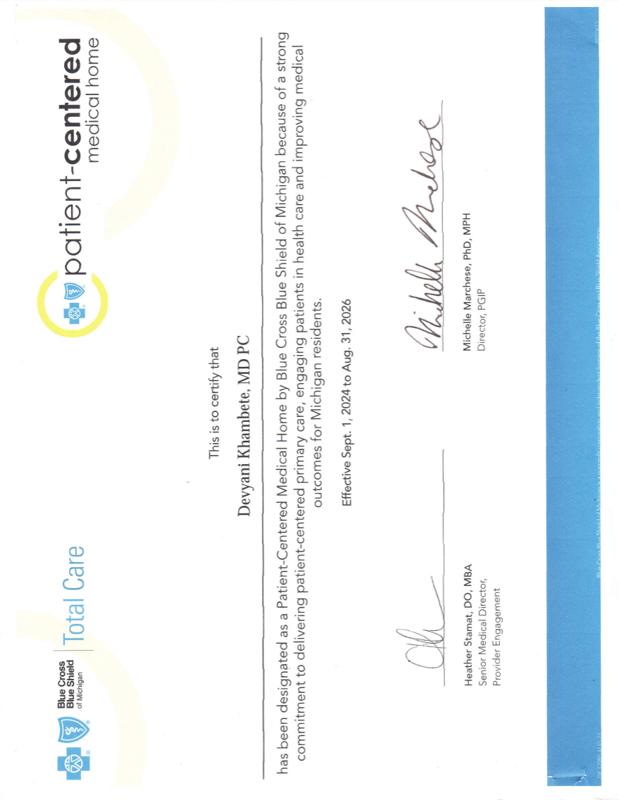 Medical certification